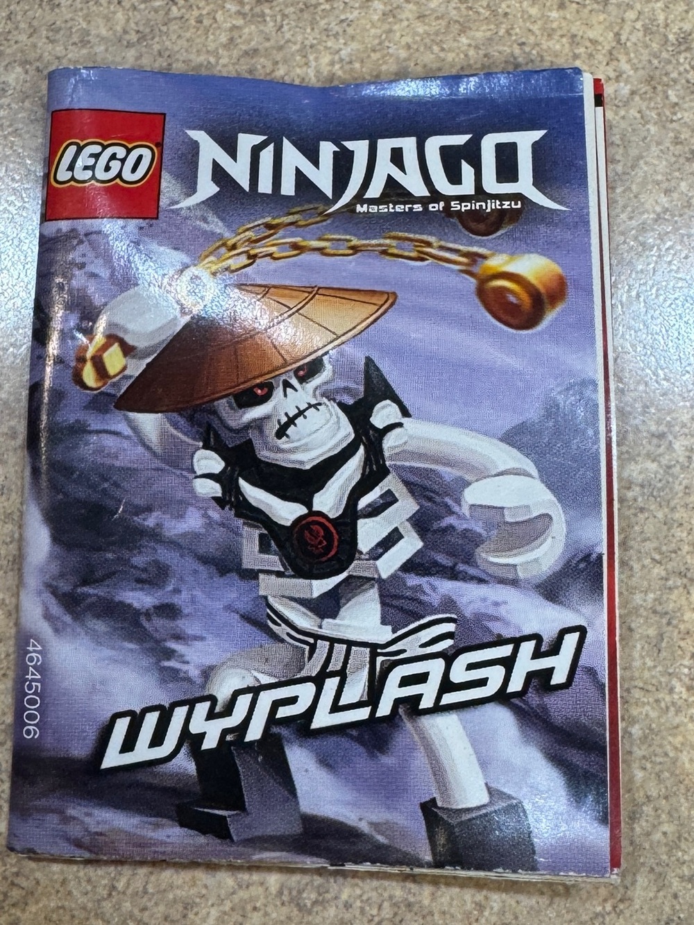 LEGO Ninjago Spinners Set 2175 'Wyplash' instruction manual